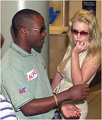 Brian Lara & Lynnsey Ward